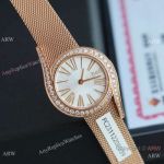 AAA Replica Piaget Limelight Gala 26mm Quartz Watch Rose Gold Mesh Strap